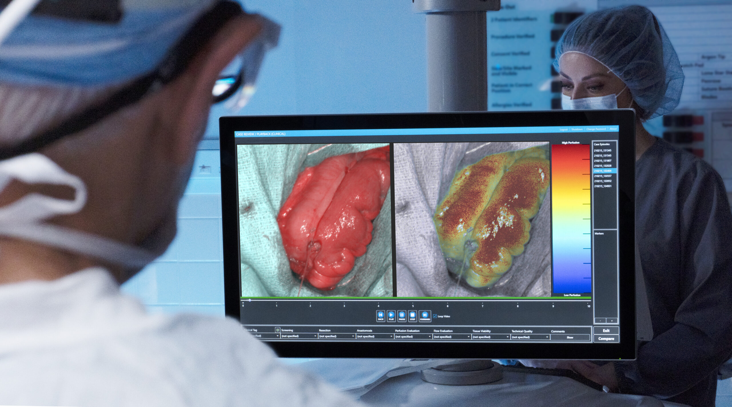 Certes surgeries screen over shoulder 145946